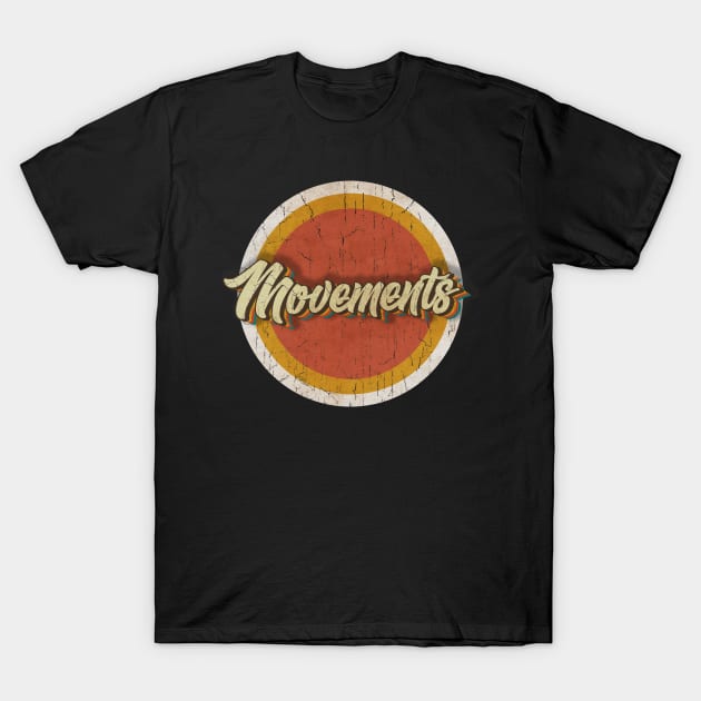 circle vintage Movements T-Shirt by KewanAlasStore